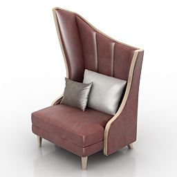3D Armchair preview