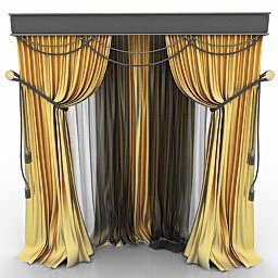 curtain 3D Model Preview #ce8208ad