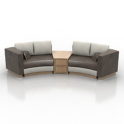 3D Sofa preview