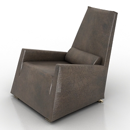 3D Armchair preview