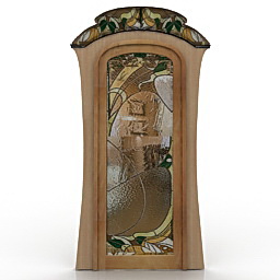 door art nouveau 3D Model Preview #616ffc67