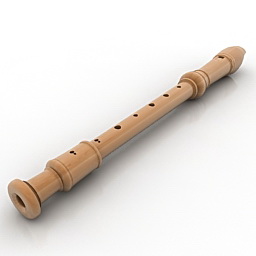 flute 3D Model Preview #d52280b6