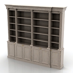 3D Bookcase preview