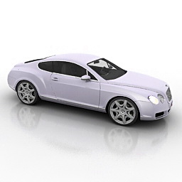 car bentley continental gt 3D Model Preview #dc0d4ca3