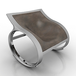 3D Armchair preview