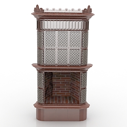 fireplace 3D Model Preview #37311285