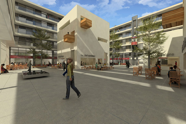 Complex of offices and shops, Nairobi, Kenya