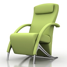3D Armchair preview