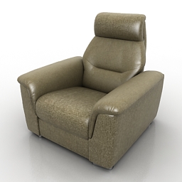 3D Armchair preview
