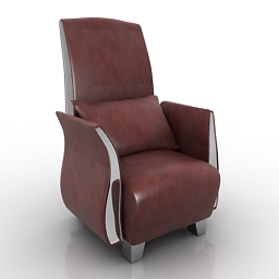 3D Armchair preview