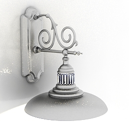 3D Sconce preview