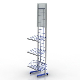 rack 3D Model Preview #d6bb4104