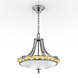 3D Chandelier preview