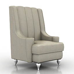 3D Armchair preview