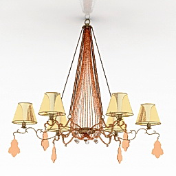 3D Chandelier preview