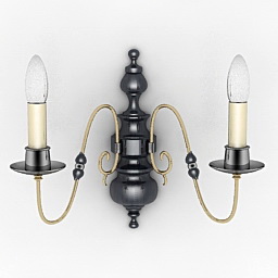 3D Sconce preview