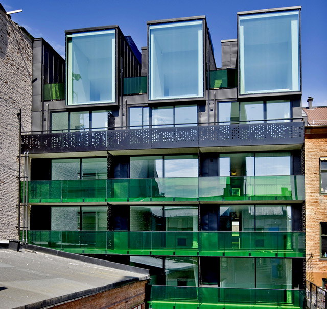 New housing block, Oslo, Norway