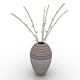 vase 3D Model Preview #64f0ffdf