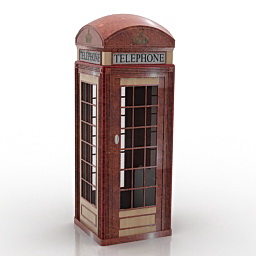 call-box 3D Model Preview #5c3278e9