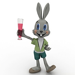 toy a hare 3D Model Preview #cbedef9b