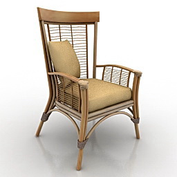 3D Armchair preview