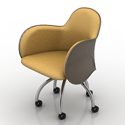 3D Armchair preview