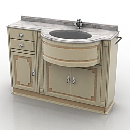 "Lineatre Washbasin and mirror" - Interior Collection preview