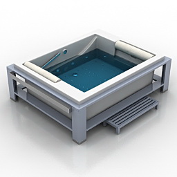 bath gruppo treesse bis one top 3D Model Preview #93c960a9