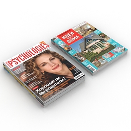 magazines dual 3D Model Preview #022ba96d