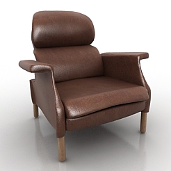 3D Armchair preview