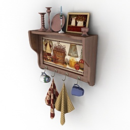 shelf 3D Model Preview #fdbb3527