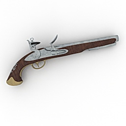 pistol 3D Model Preview #6c291d26