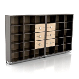 3D Bookcase preview