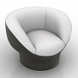 3D Armchair preview