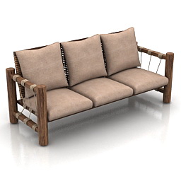 3D Sofa preview