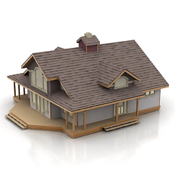 house 3D Model Preview #3a71c1ec