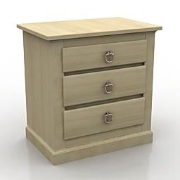 "LETTO art3975 Bed art3974 Nightstand" - Interior Collection preview