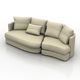 3D Sofa preview