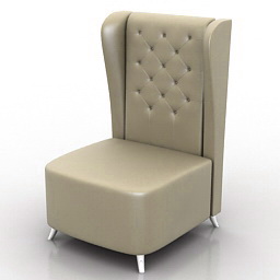 3D Armchair preview
