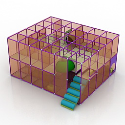 playground stand 3D Model Preview #62234b04