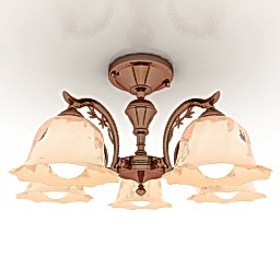 3D Chandelier preview