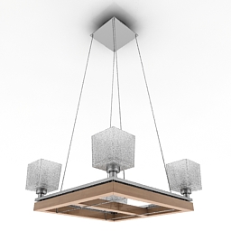 3D Chandelier preview