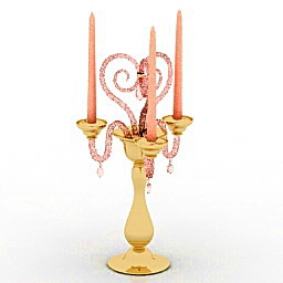 candlestick 3D Model Preview #9965ab80
