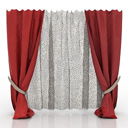 curtain 3D Model Preview #09284c98