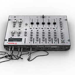 mixer vestax 3D Model Preview #140e676b
