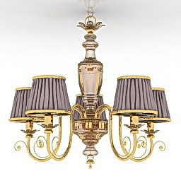 3D Chandelier preview