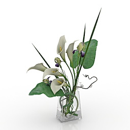 flowers 3D Model Preview #19d5a408