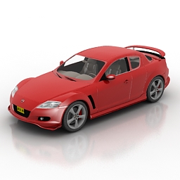 car mazda rx 3D Model Preview #a146ada1