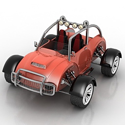 3D Car preview