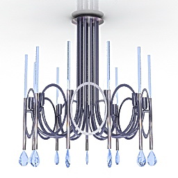 3D Chandelier preview
